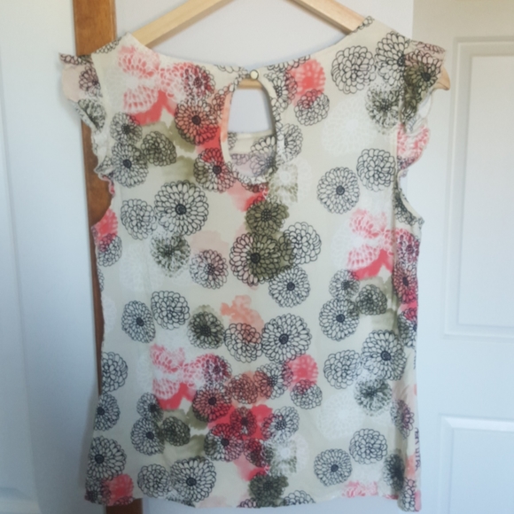 Tulle floral top - Picture 3 of 7